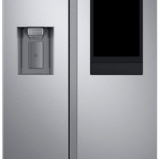 Samsung RS6HA8891SLEF Amerikaanse koelkast met scherm Grijs