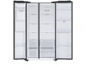 Samsung RS6HA8891B1EF met scherm Zwart RVS -kraan nodig-