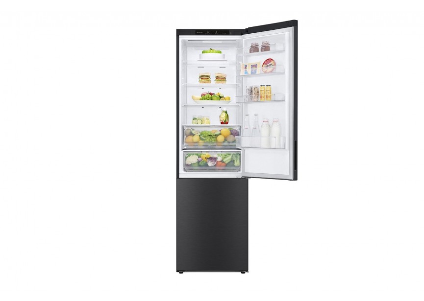 LG GBP62MCNBC 203 cm 384 L No Frost koel-vrieskast mat zwart