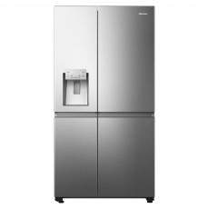 Hisense RS818N4IIE1 Inox Amerikaanse koelkast kraan nodig