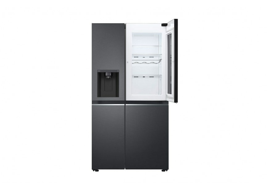 LG GSXV81MCLE Side by Side met scherm Mat Zwart kraan nodig