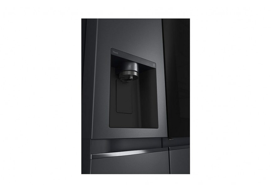 LG GSXV81MCLE Side by Side met scherm Mat Zwart kraan nodig