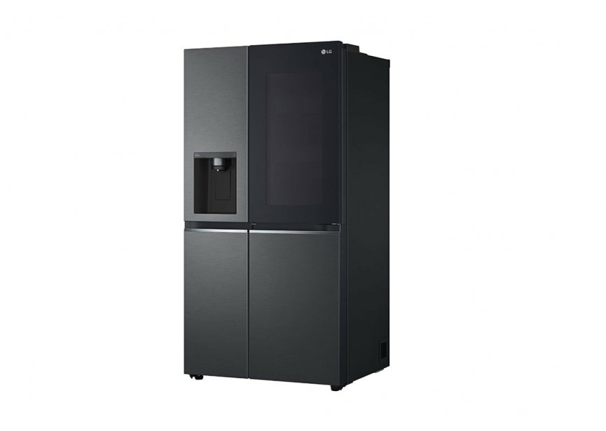 LG GSXV81MCLE Side by Side met scherm Mat Zwart kraan nodig