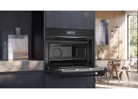 Siemens CS736G1B1 A+ compacte bakoven met stoomfunctie Zwart