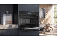 Siemens CS736G1B1 A+ compacte bakoven met stoomfunctie Zwart