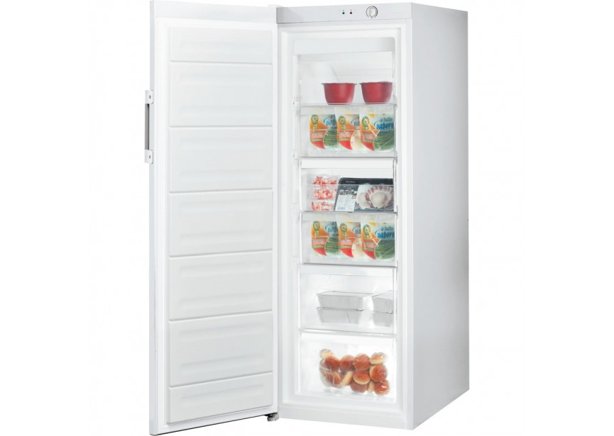 Indesit UI61W1  245 Liter 167 cm diepvriezer op=op