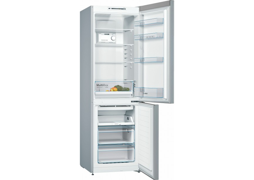 Bosch KGN36NLEA 186 cm 305 L No Frost koel-vrieskast Inox