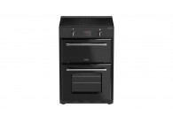 Belling Farmhouse 60 Ei Zwart fornuis 4 inductiezone 2 oven