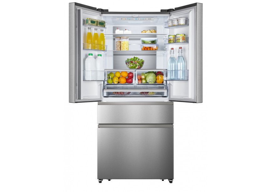 Hisense RF540N4SBI2 French Door koelvries Inox 80 cm breed