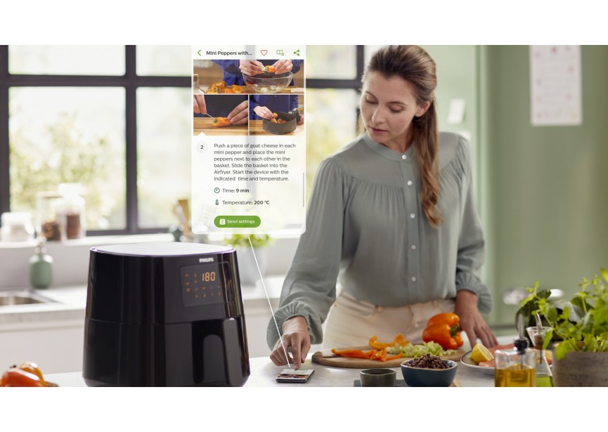 Philips Airfyer XL Connected 6.2 Liter 2000 Watt