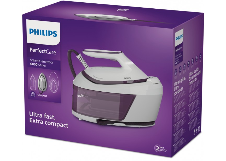 Philips Perfect Care 6.5 Bar 2400 Watt strijkgenerator