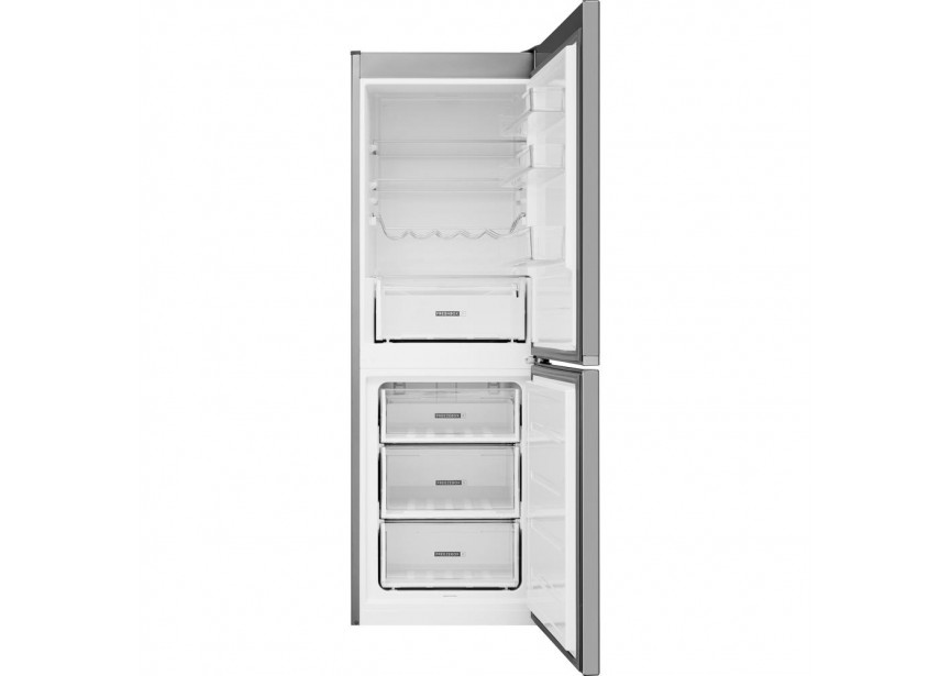 Whirlpool W5721EOX2 Silver look koel vriescombinatie