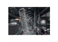 Whirlpool WFO3T141PX vrijstaande vaatwasser inox front