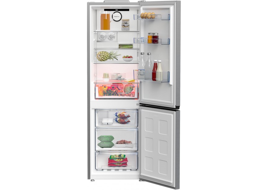 Beko B5RCNE365HXB 187 cm 316 L Koelvries combinatie Grijs