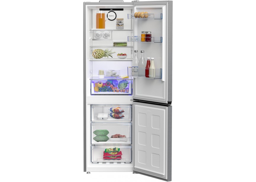 Beko B5RCNE365HXB 187 cm 316 L Koelvries combinatie Grijs