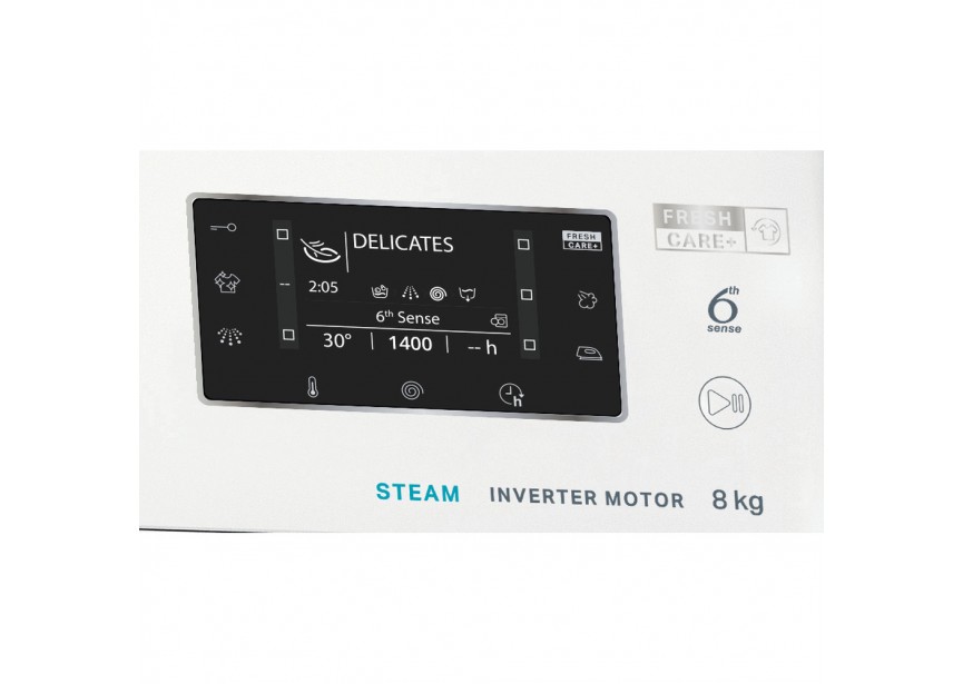 Whirlpool FFD8489EBSVBE A klasse 8 Kg 1400 tpm Wasautomaat
