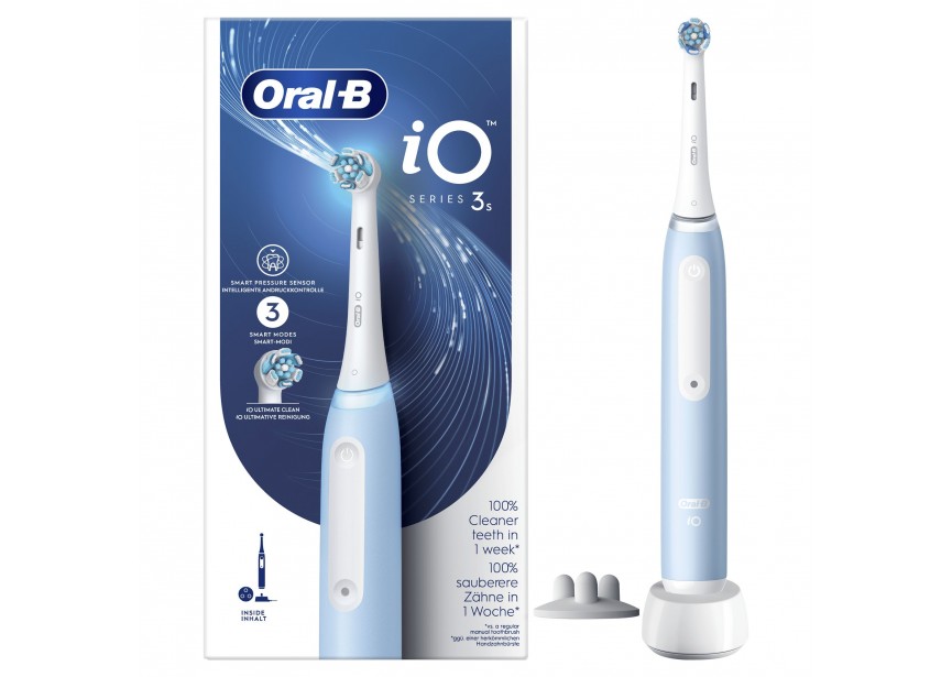 Braun Oral-B iO 3S Ice Blue electrische tandenborstel