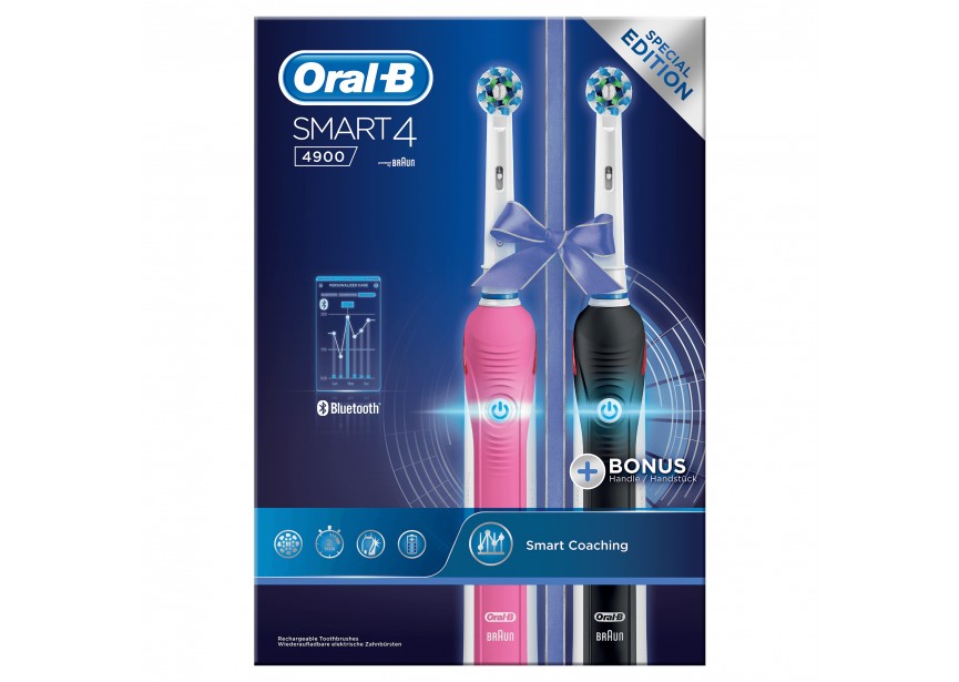 Braun SMART 4900 duo promo set oral b pack