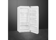 Smeg FAB28RWH5 153cm 270L Retro Witte koelkast vriesvak