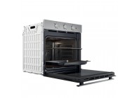Whirpool OMR35HR0 XL 71 Liter Hydrolyse reiniging oven inox