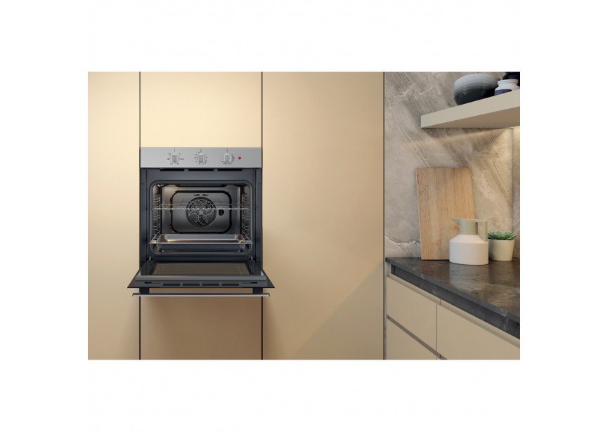 Whirpool OMR35HR0 XL 71 Liter Hydrolyse reiniging oven inox