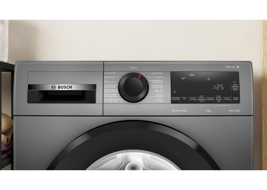Bosch WGG244ZRFG 9 kg A klasse 1400 Toeren wasmachine