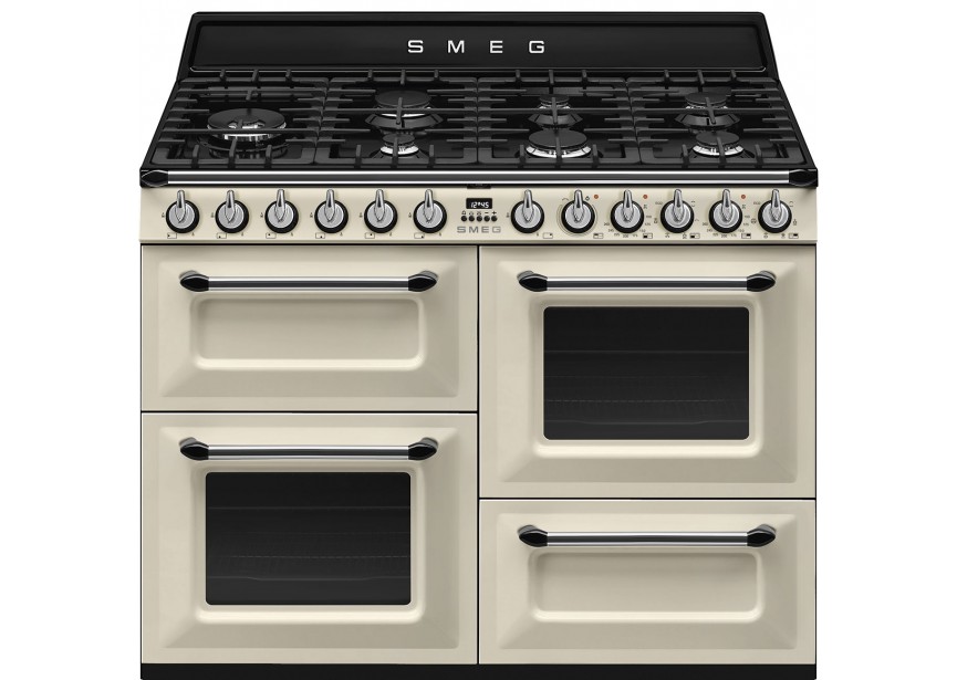Smeg TR4110P1 110 cm creme Victoria gas fornuis