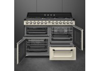 Smeg TR4110P1 110 cm creme Victoria gas fornuis