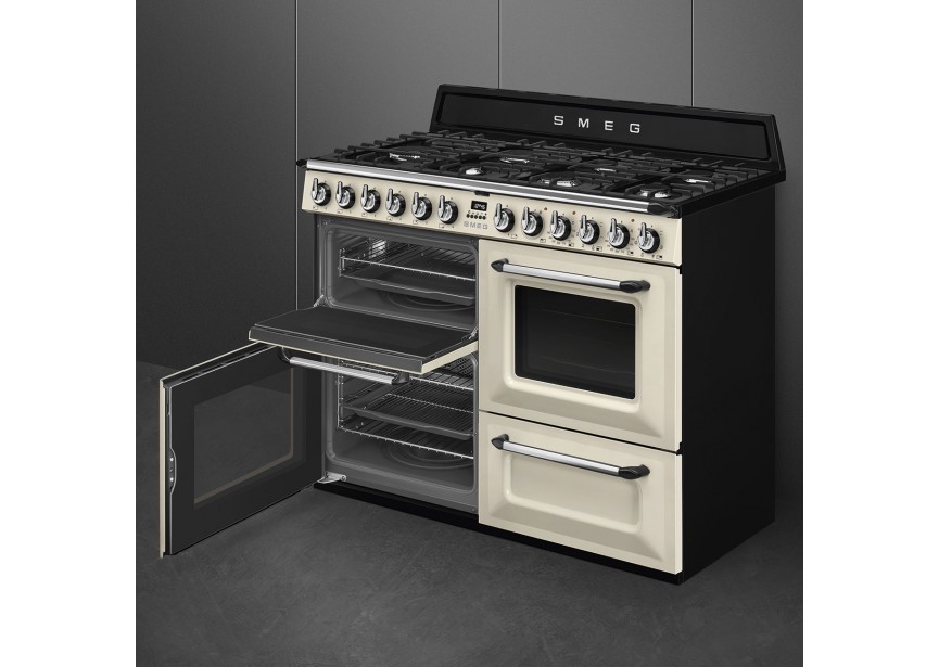 Smeg TR4110P1 110 cm creme Victoria gas fornuis