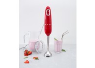 Smeg HBF01RDEU retro rood 700 Watt sterke professionel mixer
