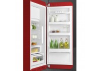 Smeg FAB28RRD5 153 cm 270 L Retro Rode Koelkast Vriesvak