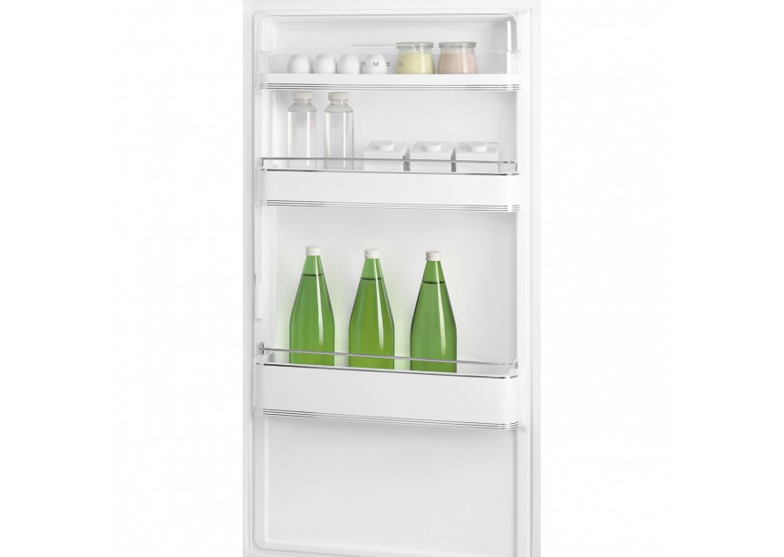 Smeg FAB32RBL5 Retro Zwarte koel vries combinatie