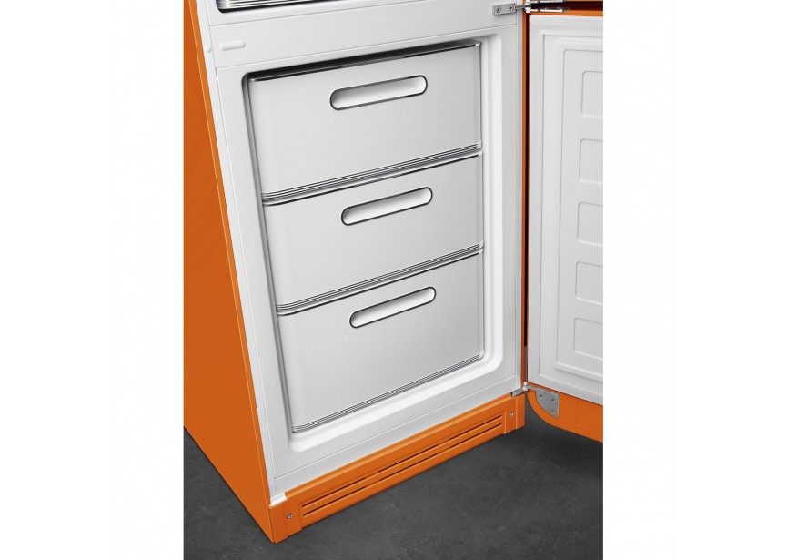 Smeg FAB32ROR5 Retro Oranje koel vries combinatie