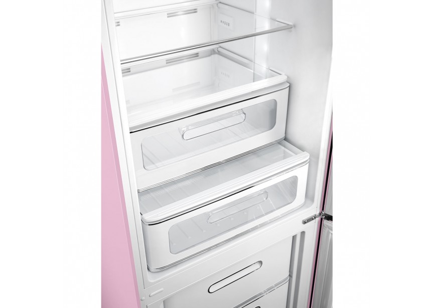 Smeg FAB32RPK5 Retro Roze koel vries combinatie