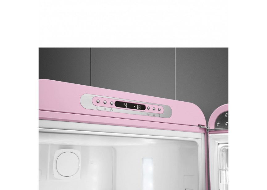 Smeg FAB32RPK5 Retro Roze koel vries combinatie