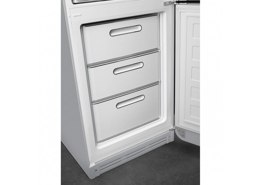 Smeg FAB32RSV5 Retro Zilver koel vries combinatie