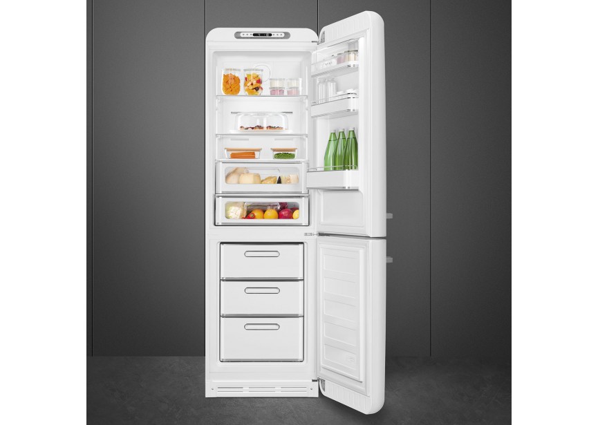 Smeg FAB32RWH5 Retro Witte koel vries combinatie