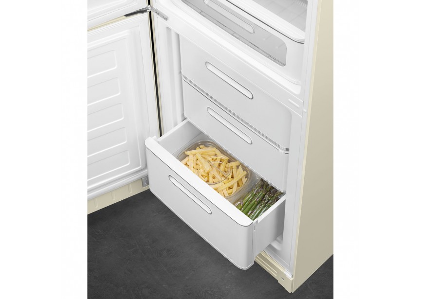 Smeg FAB32LCR5 Retro Creme koel vries combinatie