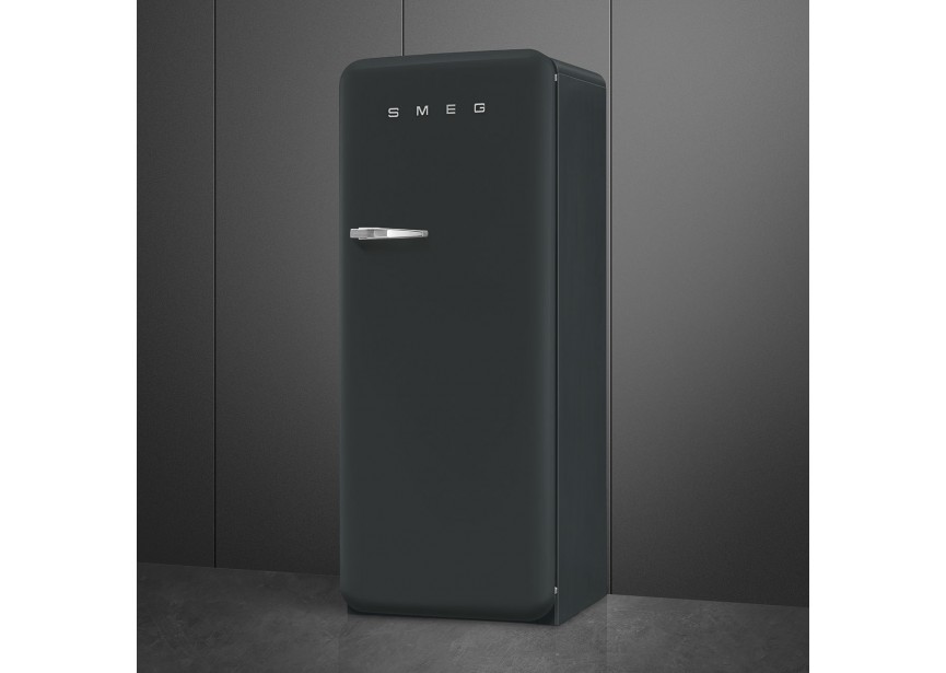 Smeg FAB28RDBLV5 153 cm 270 L Retro Koelkast Vriesvak Zwart