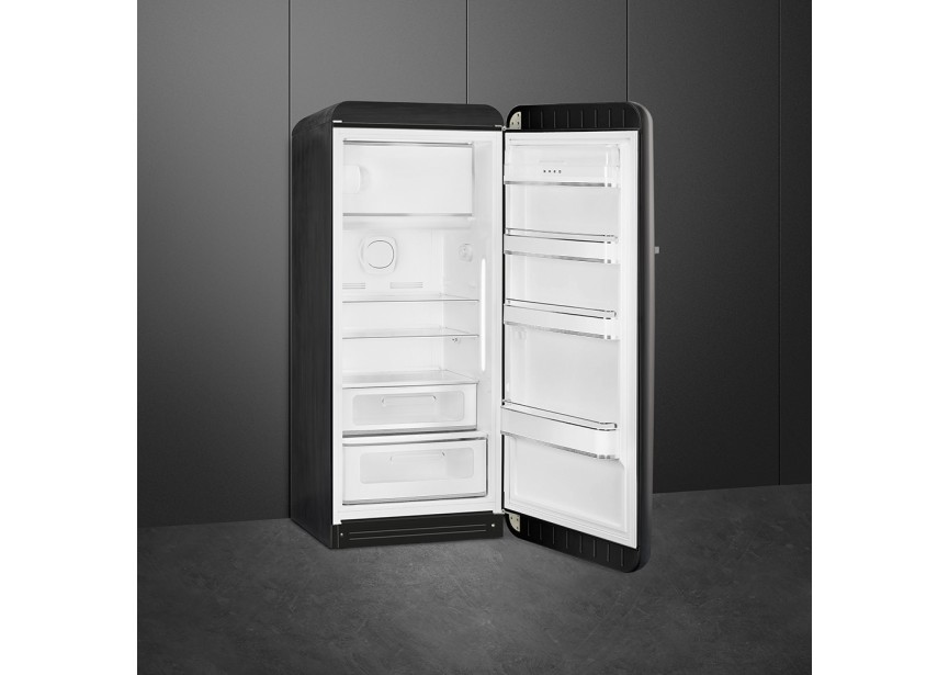 Smeg FAB28RDBLV5 153 cm 270 L Retro Koelkast Vriesvak Zwart