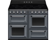 Smeg TR4110IGR2 110 cm grijs Victoria inductie fornuis