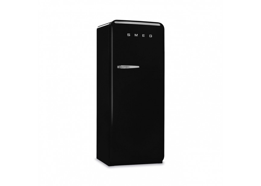 Smeg FAB28RBL5 153cm 270L Retro Zwarte koelkast vriesvak