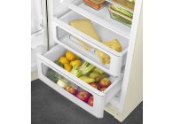 Smeg FAB28LCR5 153cm 270L Retro Creme koelkast vriesvak