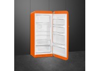 Smeg FAB28ROR5 153cm 270L Retro Oranje koelkast vriesvak