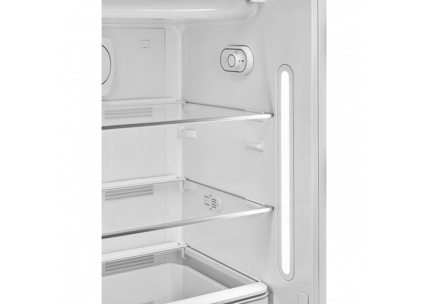 Smeg FAB28RLI5 153cm 270L Retro Limegroene koelkast vriesvak