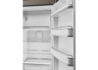Smeg FAB28RDTP5 153 cm 270 L Retro Taupe koelkast vriesvak