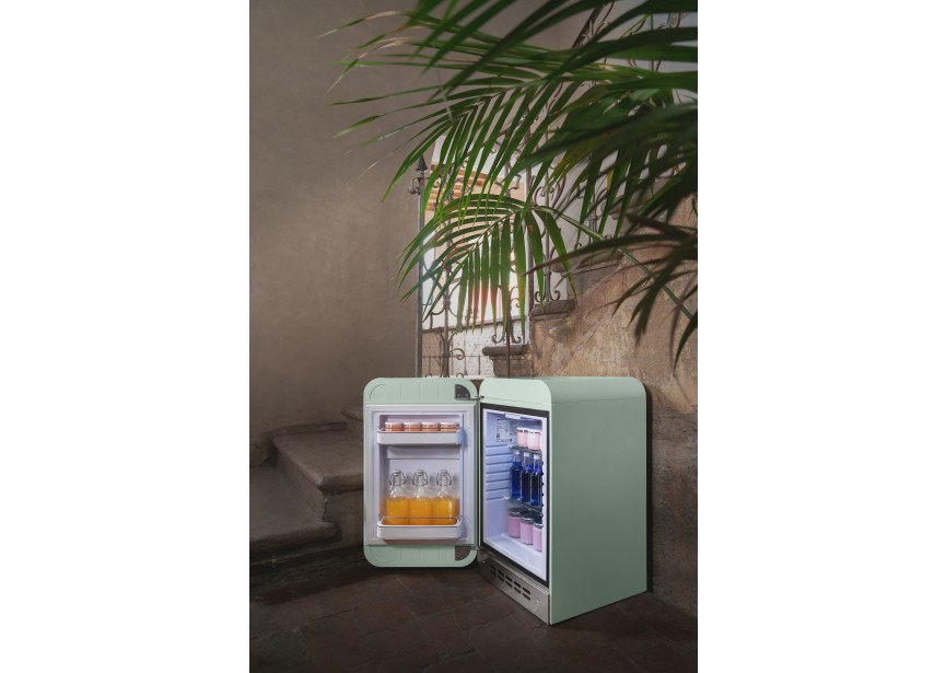 Smeg FAB5RPG5 72,5 cm 34 L Retro Pastelgroene Koelkast