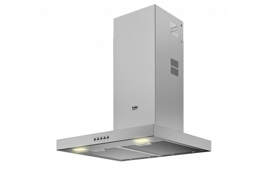 Beko BHCB61622BXH 60 cm Zuinige T-vorm Inox Dampkap