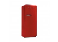 Smeg FAB28RRD5 153 cm 270 L Retro Rode Koelkast Vriesvak