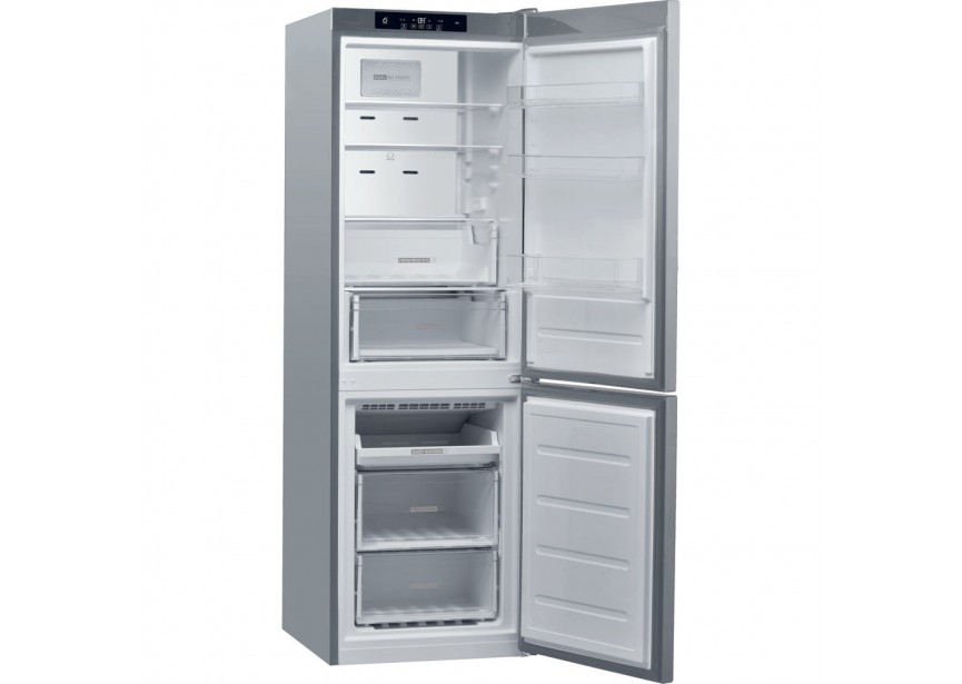 Whirlpool W9C841COX 189 cm 225/98L Zuinige Koel Vries Combi